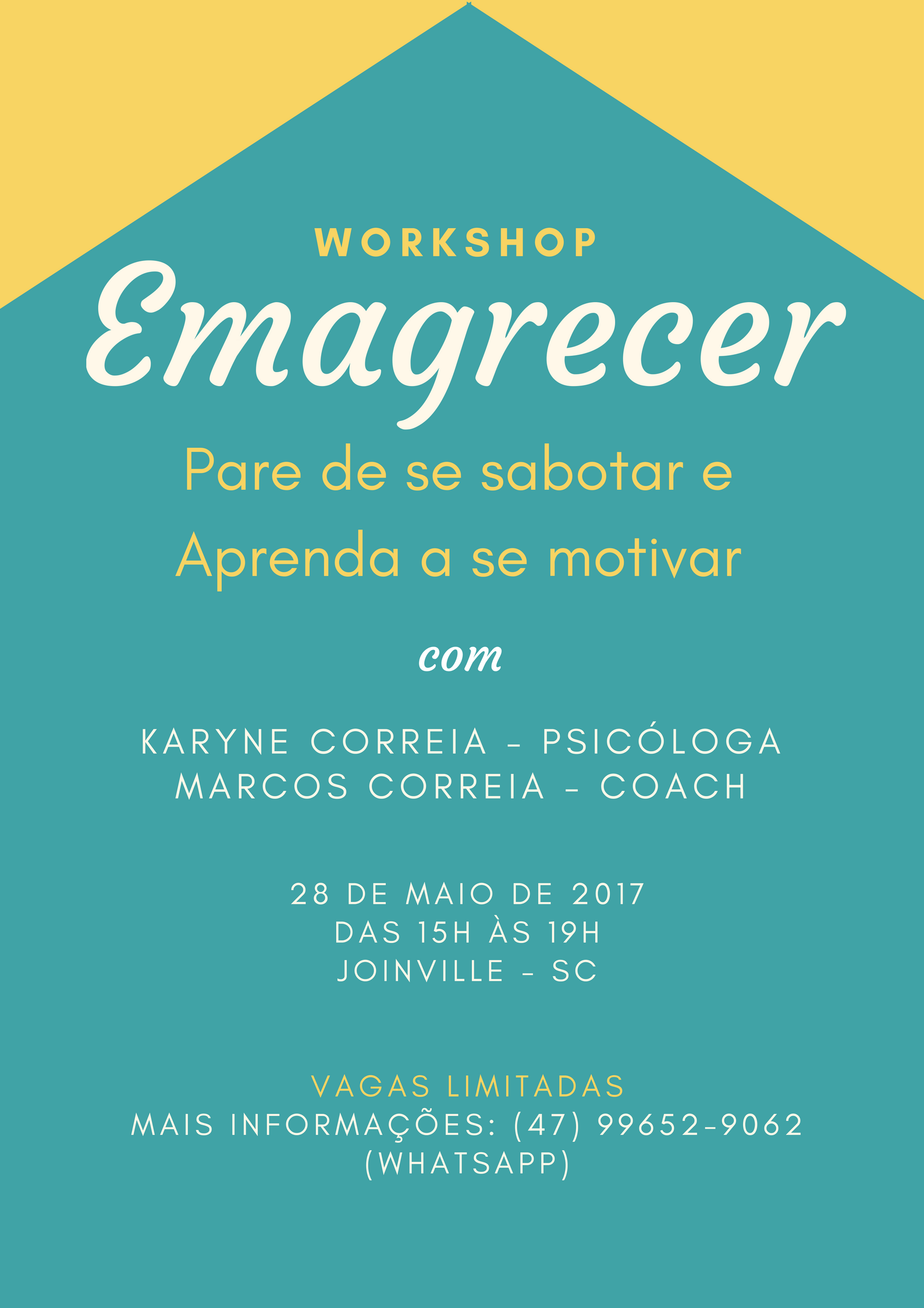 Workshop EMAGRECER em Joinville